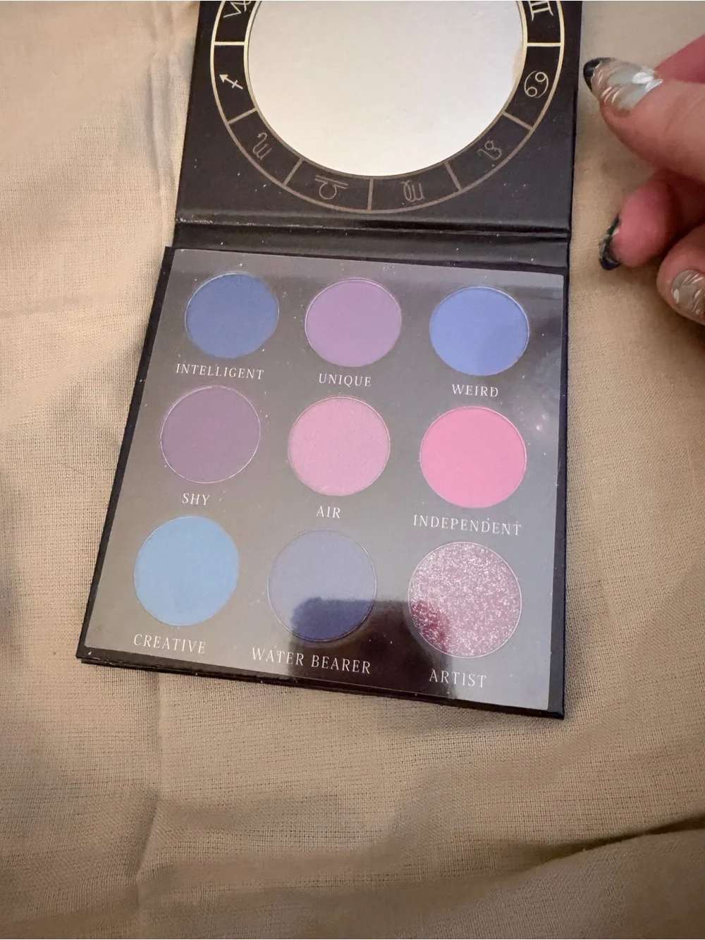 Peachy Queen Cosmetics -  Aquarius Eyeshadow Palette